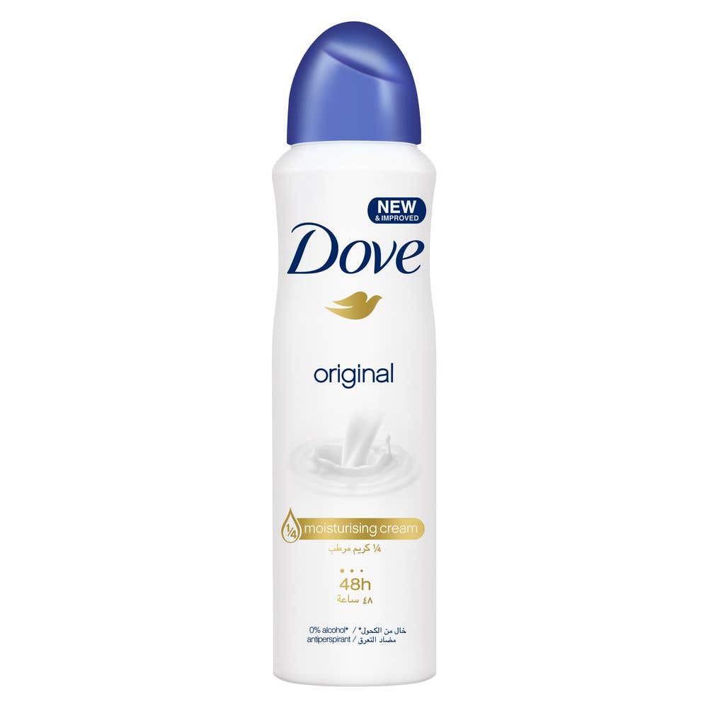 Dove Deo Spray Antiperspirant Original For Women 150Ml