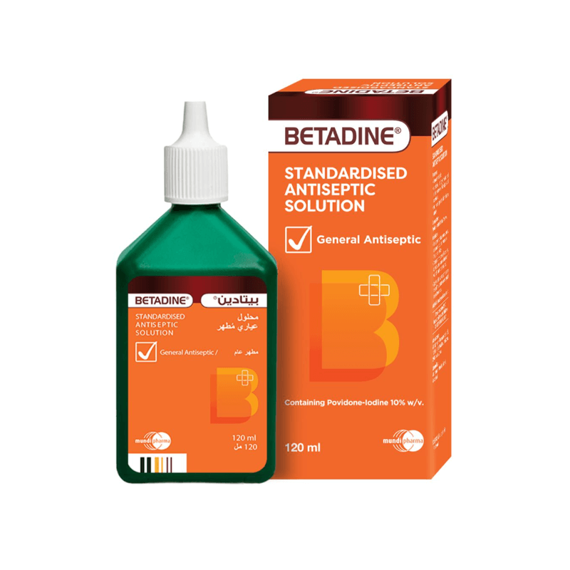 Betadine Antiseptic Solution 120 Ml