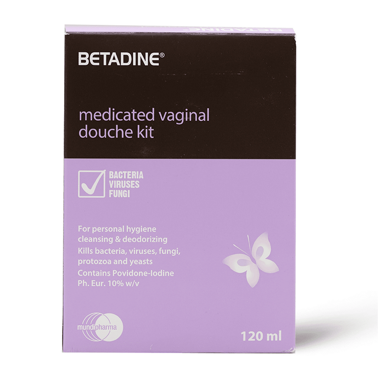 BETADINE 120ML VAG DOUCH KIT