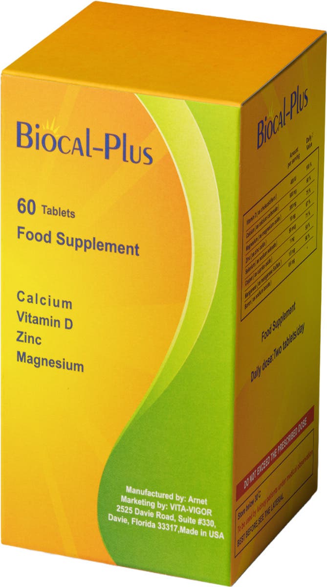 Biocal-D Plus 60 Tablets