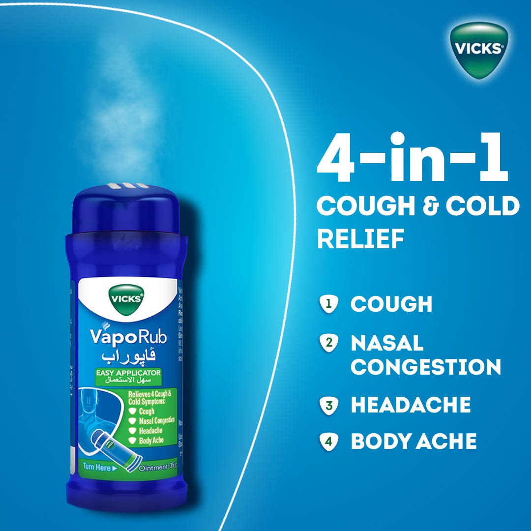  VICKS VpoRub EASY APPLICATOR 35gm