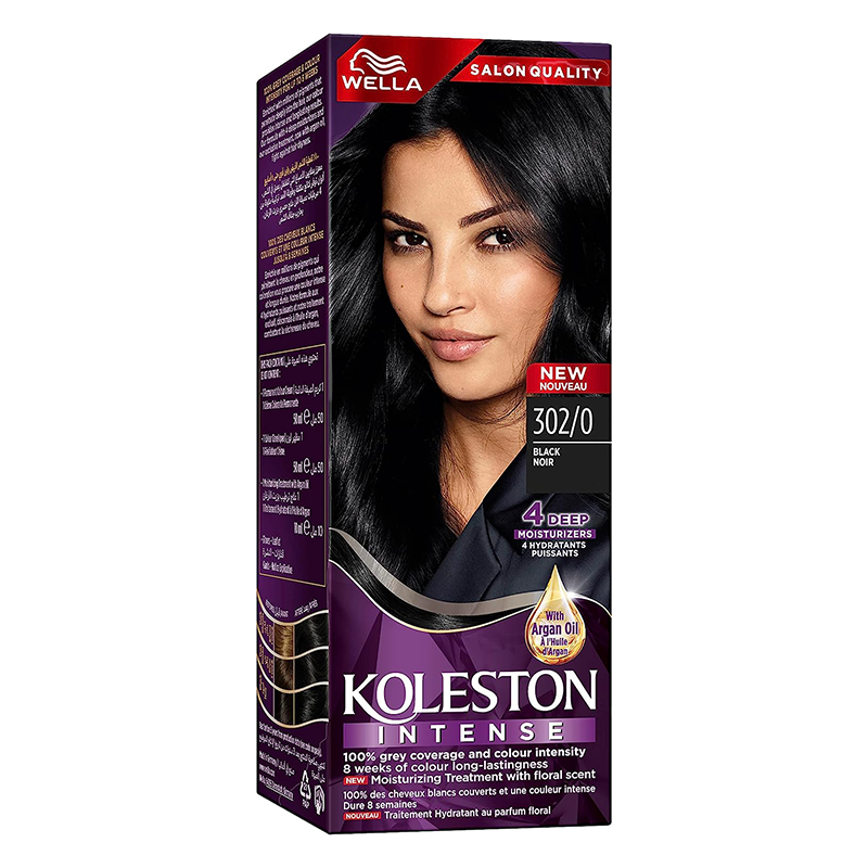 Koleston Hair Color 302/0 Black