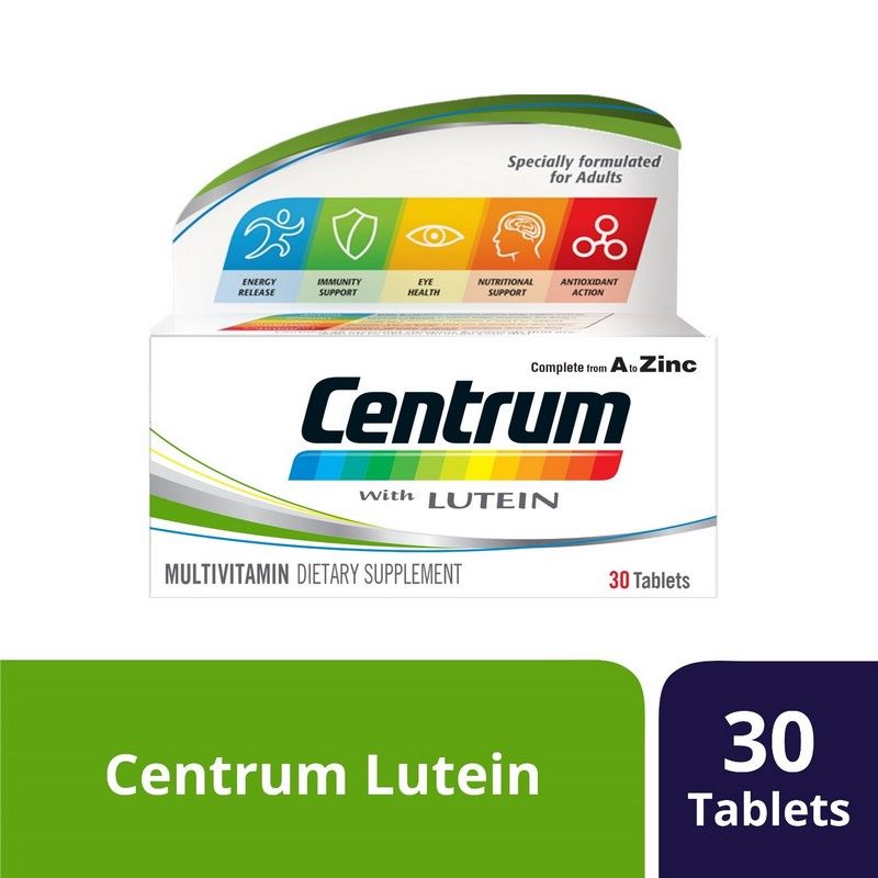 Centrum With Lutein 30 Tablet