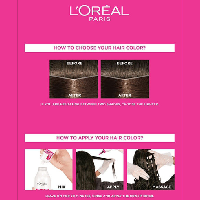 LOreal Paris Casting Creme Gloss Hair Color - 400 Brown