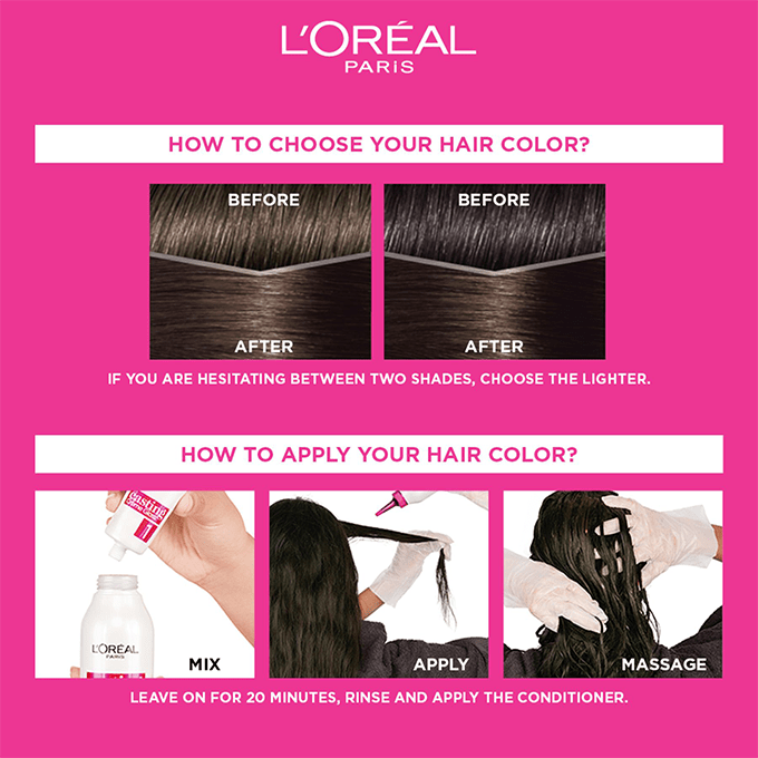 LOreal Paris Casting Creme Gloss Hair Color - 300 Dark Brown