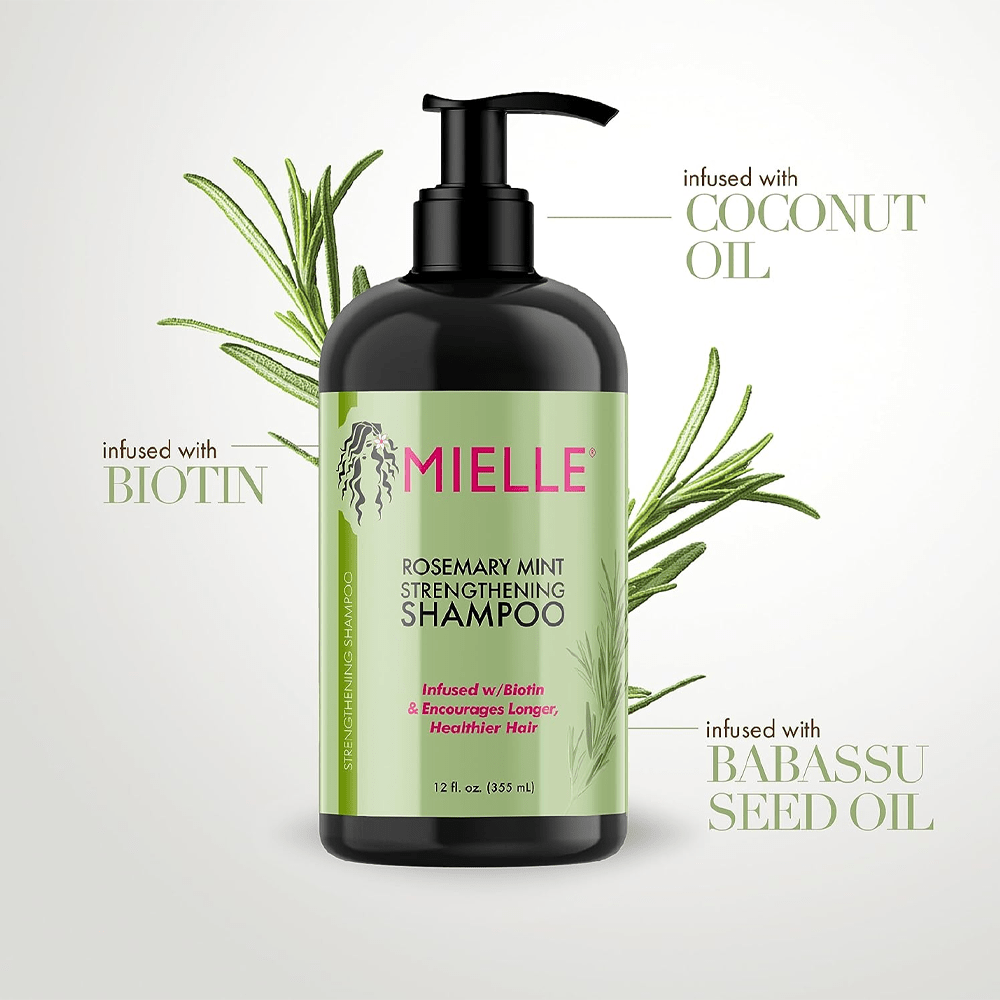MIELLE 355ML.ROSEMARY MINT SHAMPOO