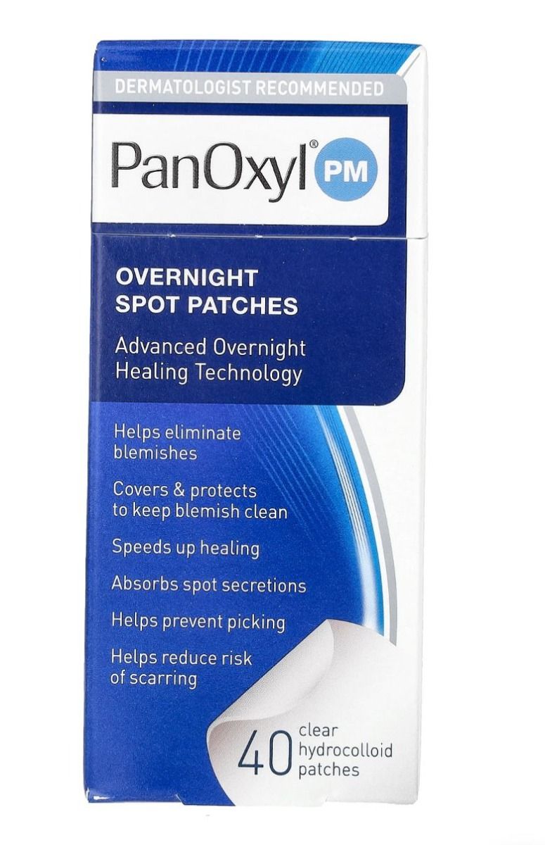 PanOxyl Overnight Spot Patches - 40 Patches