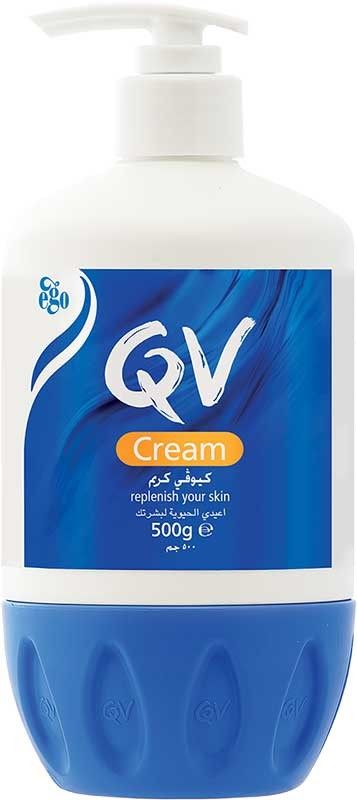 QV CREAM PUMP 500GM