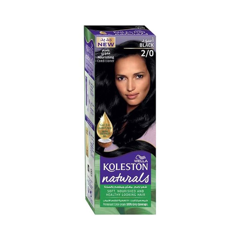Wella Koleston Natural Hair Color Blueberry Black 2/0