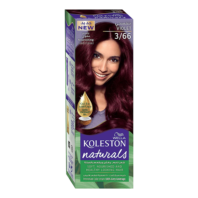 Koleston Natural Hair Color 3/66 Violet
