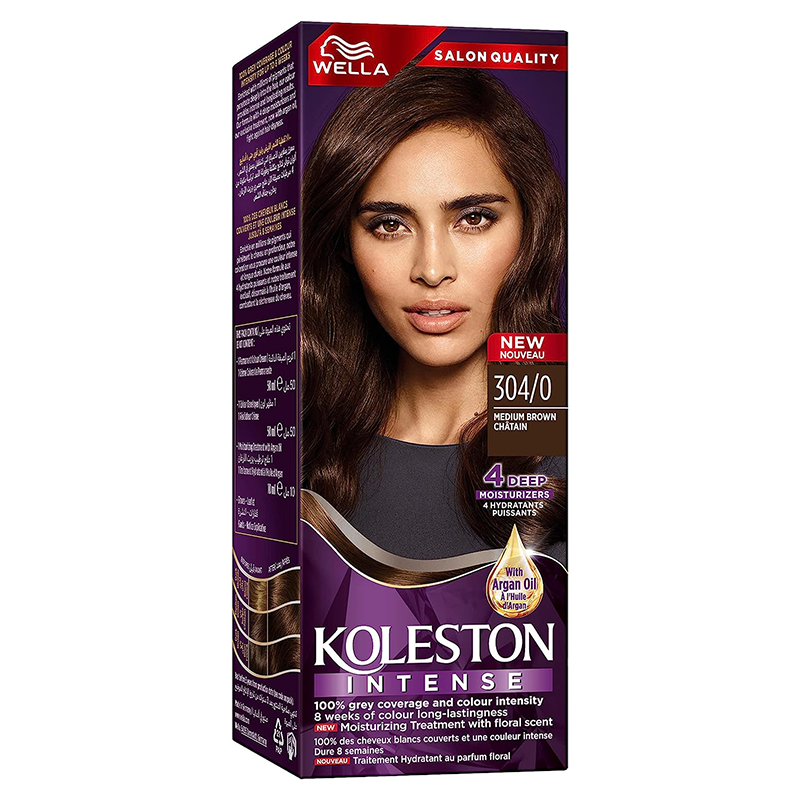 Koleston Hair Color 304/0 Medium Brown