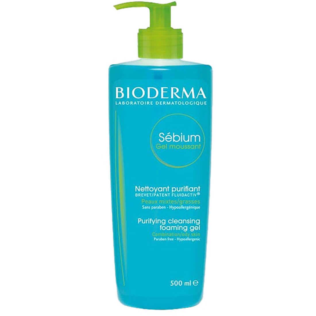 BIODERMA SEBIUM GEL MOUSSANT 500ML