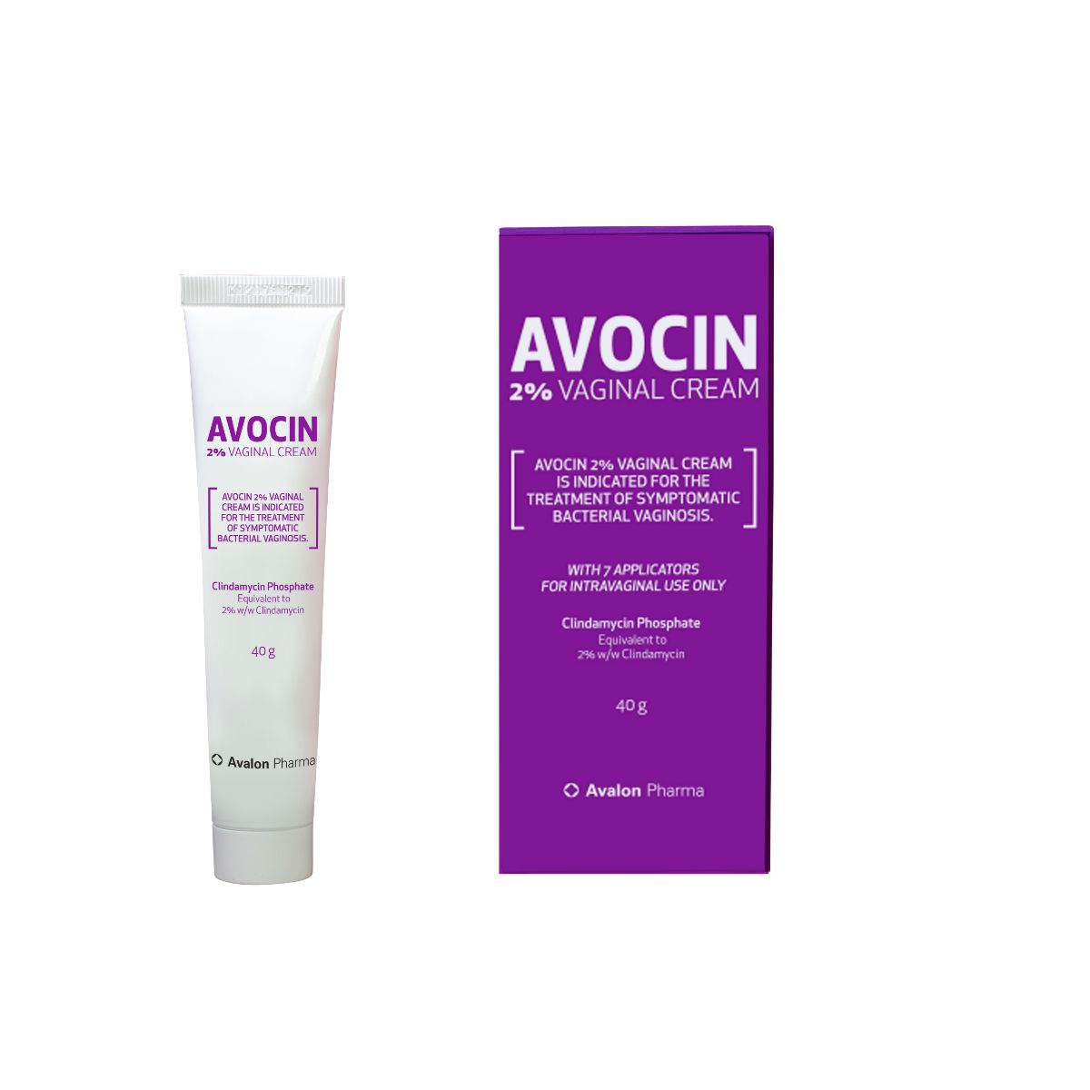 Avalon, Avocin, Vaginal Cream, For Inflammation - 40 Gm