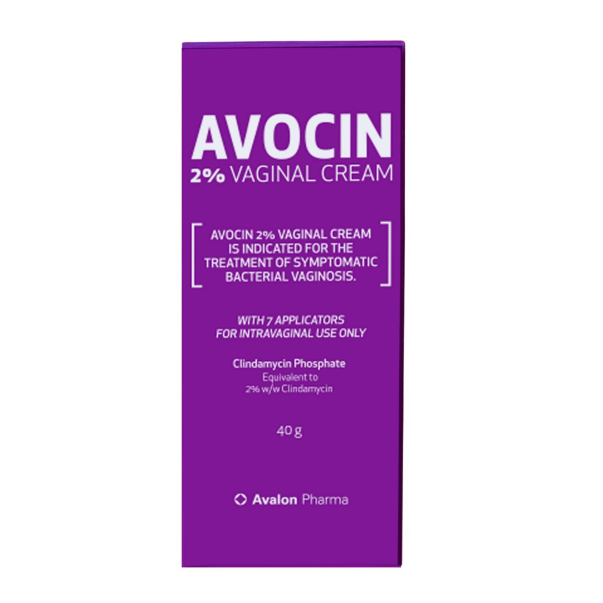 Avalon, Avocin, Vaginal Cream, For Inflammation - 40 Gm