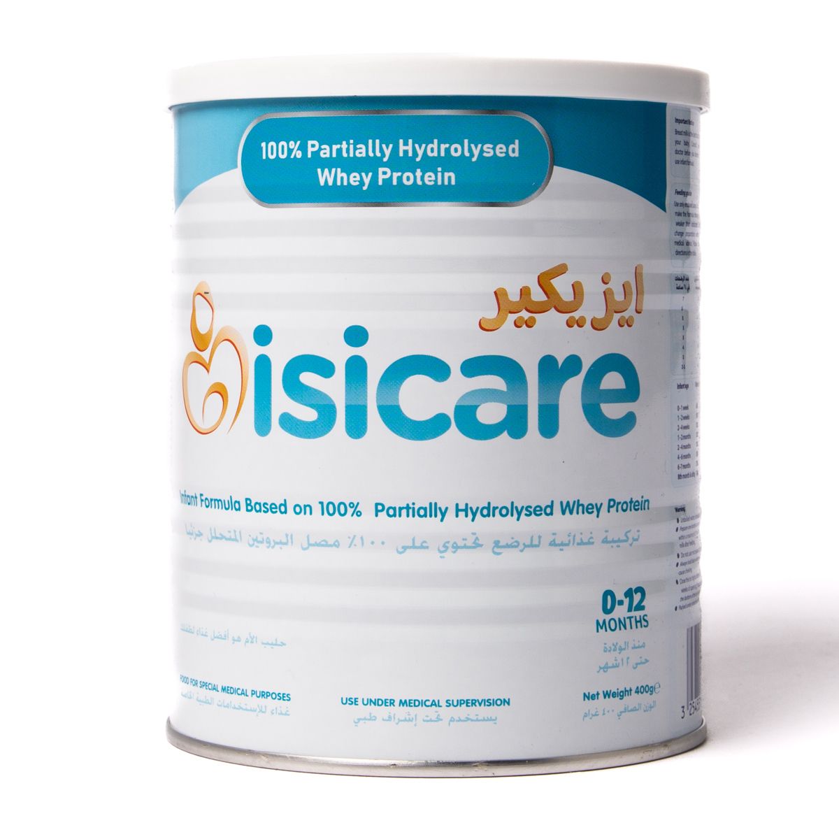 Isicare, Partially Hydrolyzed, Baby Milk, 0-12 Months - 400 Gm