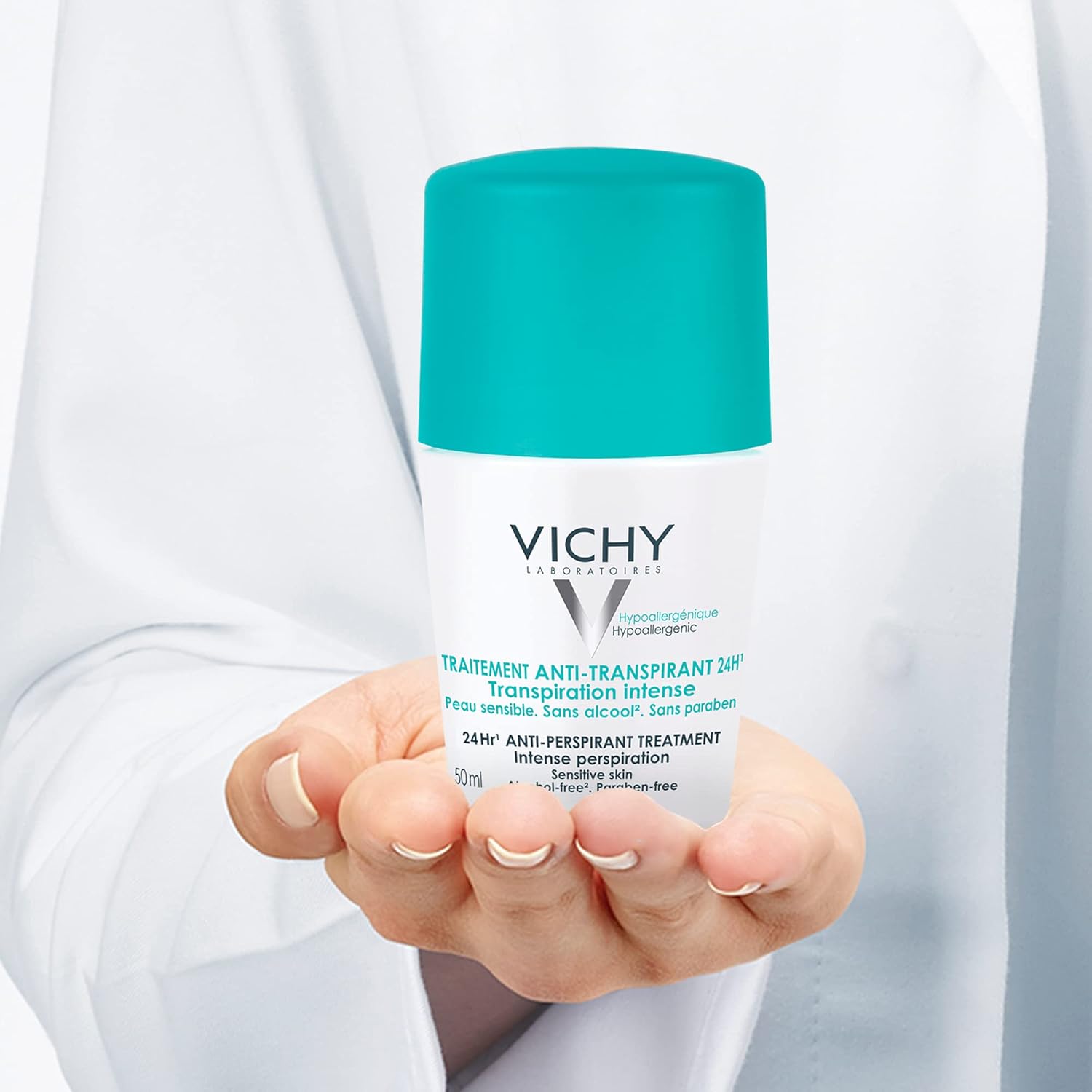 VICHY DEODORANT ROLL ON SENSITIVE 48H 50ML(GREEN)