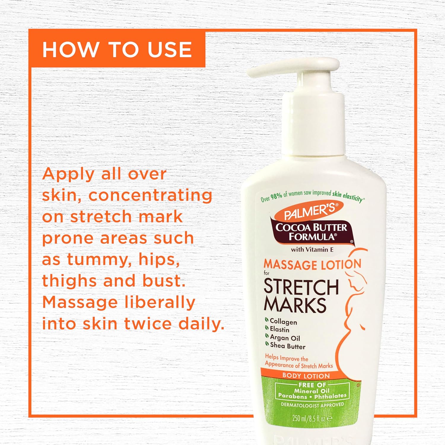 Palmers Cocoa Butter Formula Massage Lotion For Stretch Marks - 250ml