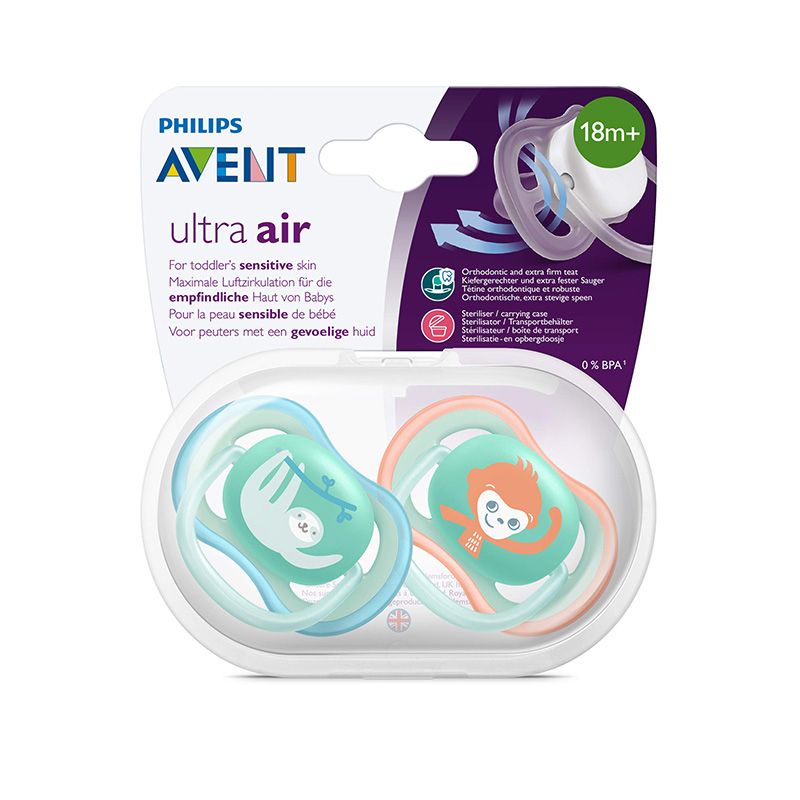 Avent 349/10 Ultra Air Free Soother 18m+