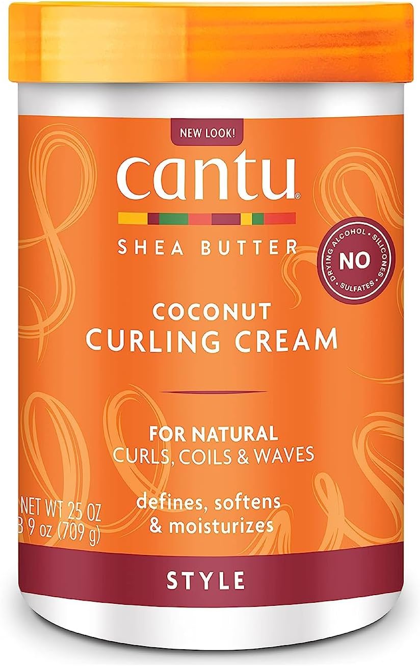 Cantu Shea Butter Natural Hair Coconut Curling Cream 709g