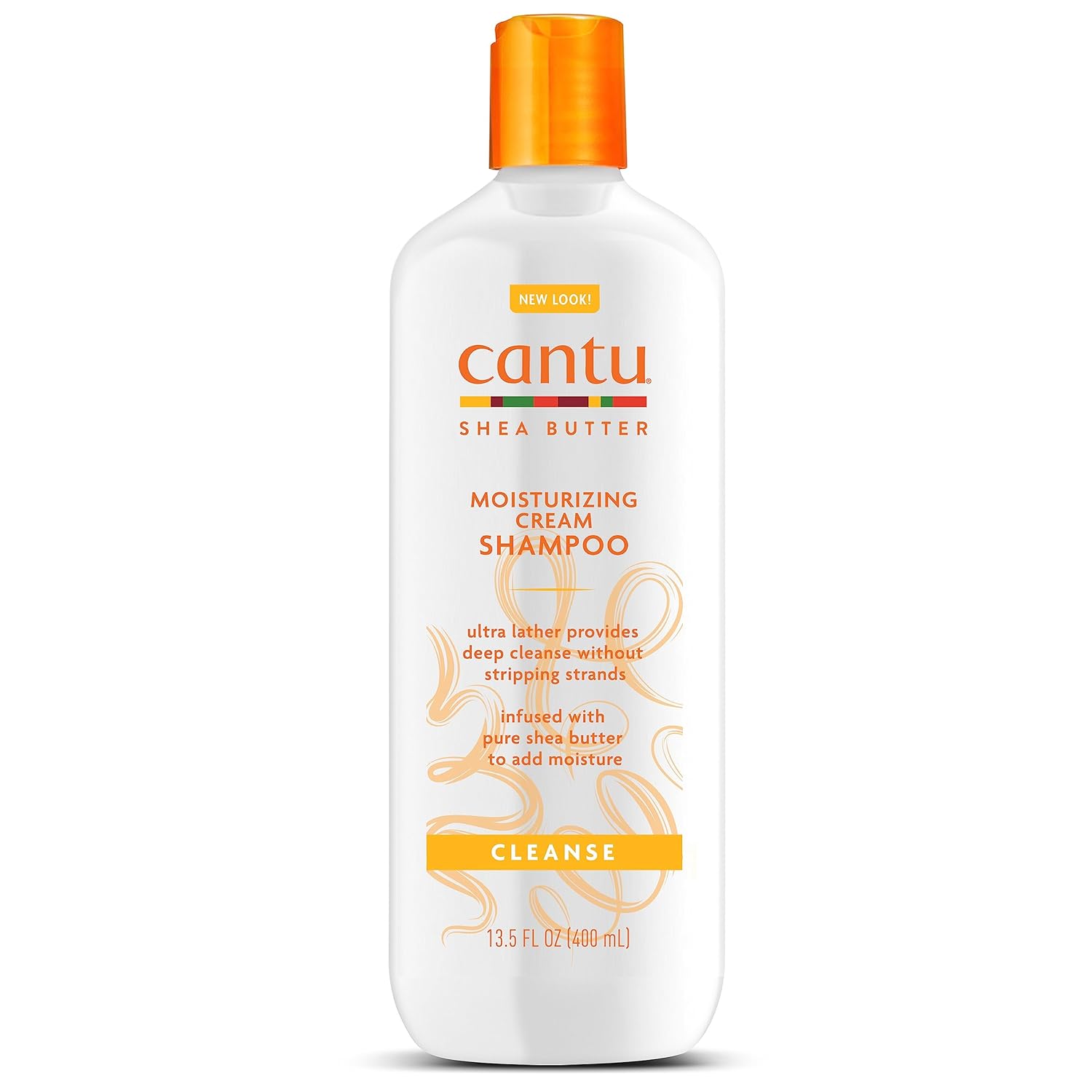 CANTU SHEA BUTTER NATURAL HAIR MOIST CREAM SHAMPOO 400 ML