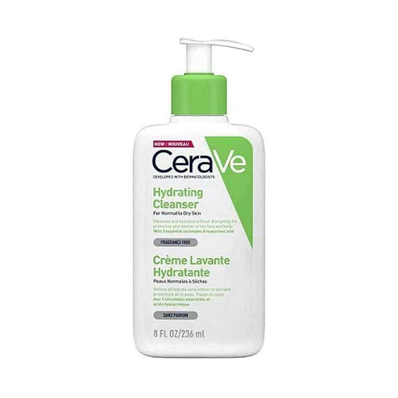 Cerave Hydrating Cleanser for Normal to Dry Skin 236 Ml