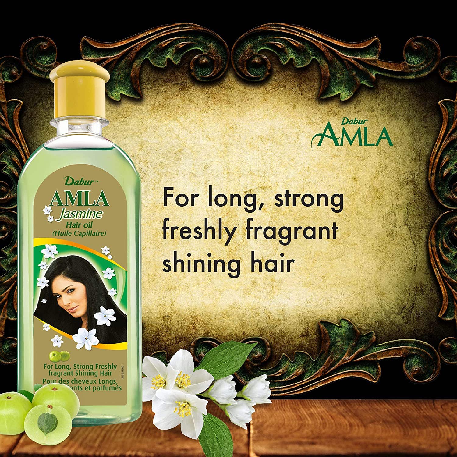 Dabur Amla Hair Oil Jasmine For Color Hair 200 ml