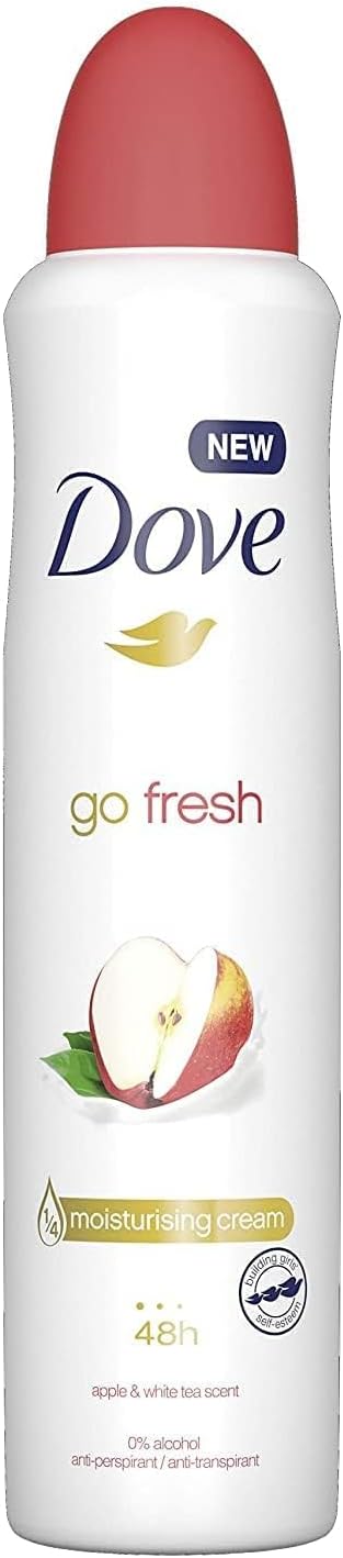 Dove deodorant spray 250 ml. go fresh apple & white tea