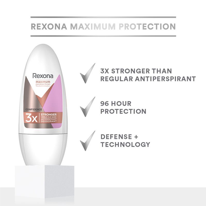 Rexona Anti Perspirant Roll On Confidense For Women 50 Ml