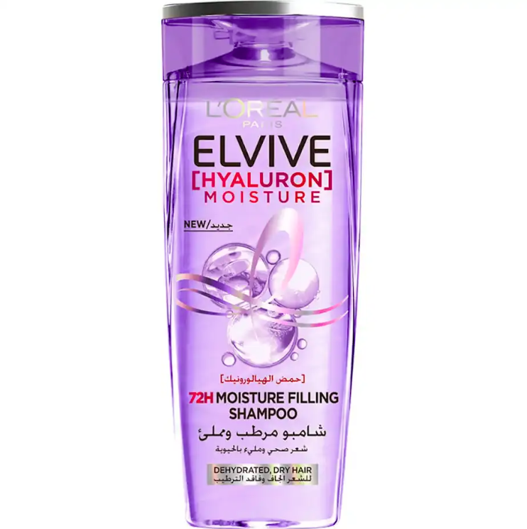 Elvive Hyaluron Moisture Filling Shampoo For Dry Hair 600 ml