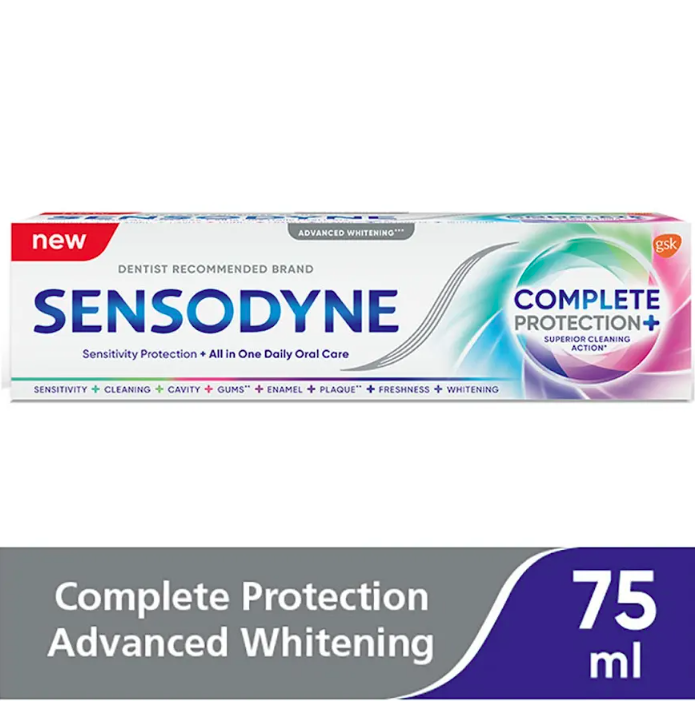 Sensodyne Complete Protection Whitening Tp 75 Ml