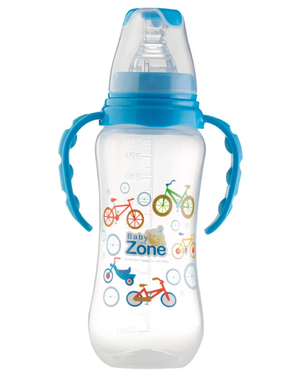 BABYCAREZONE MILK BOTTLE WITH TWO HAND 300ML (8529)