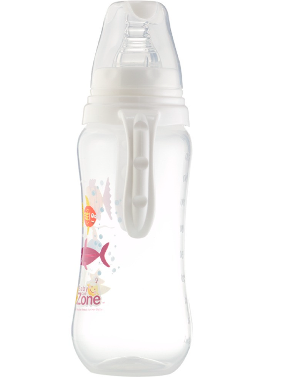 BABYCAREZONE MILK BOTTLE WITH TWO HAND 300ML (8529)