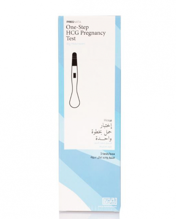 Pregnata - One-Step Home Pregnancy Test (Large - Mid-Stream)