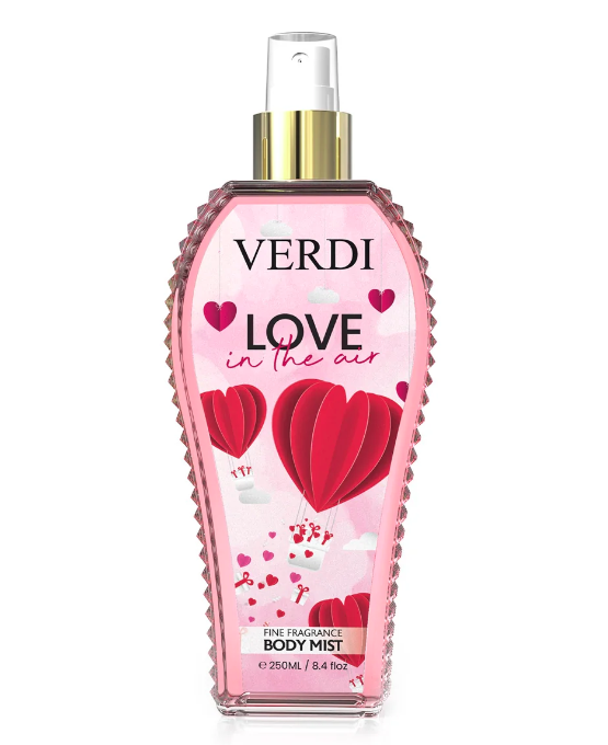 VERDI 250ML BODY MIST LOVE IN THE AIR