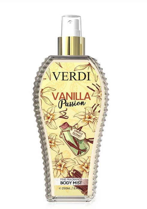 VERDI 250ML BODY MIST VANILLA PASSION