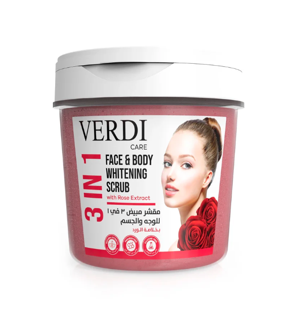 Rose 3-IN-1 Whitening Scrub