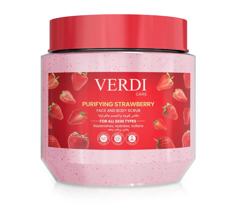 Purifying Strawberry Face & Body Scrub