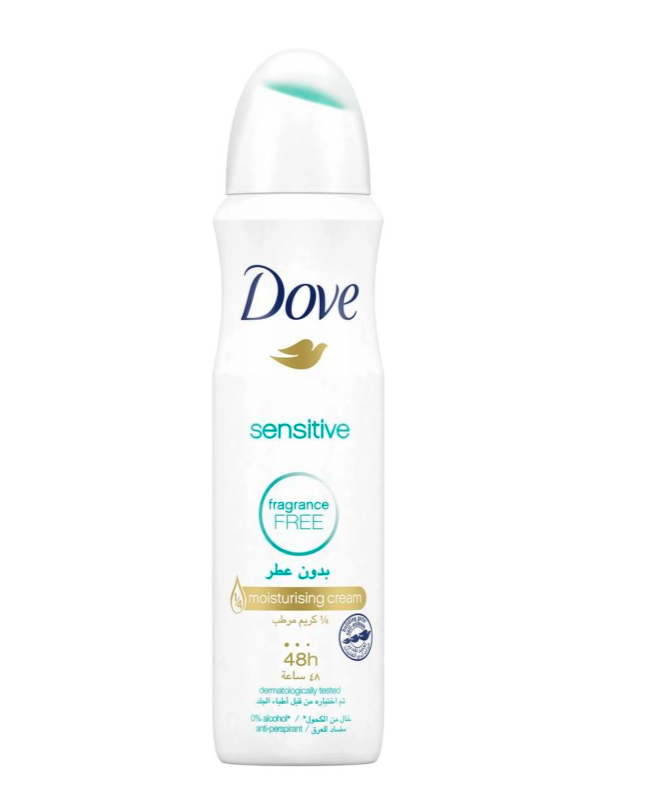 Dove Deodorant Spray Sensitive 150 ml