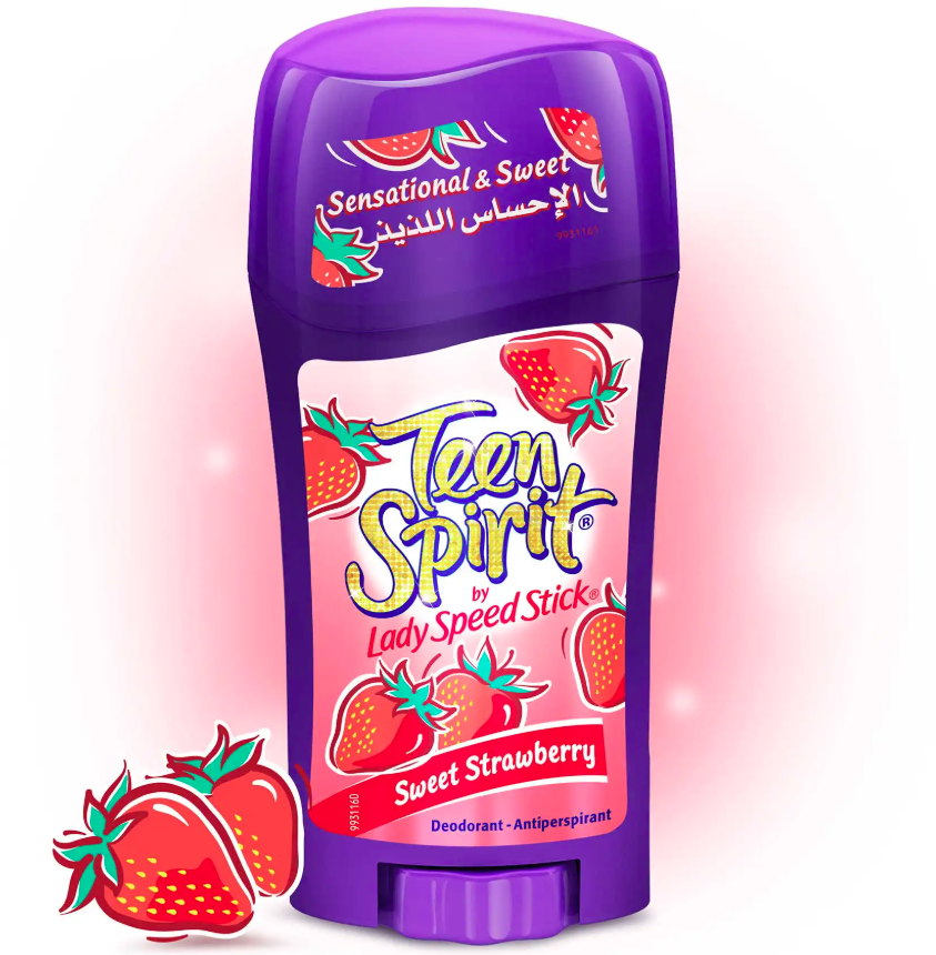 Lady Speed Stick Teen Strawberry Deodorant 65gm