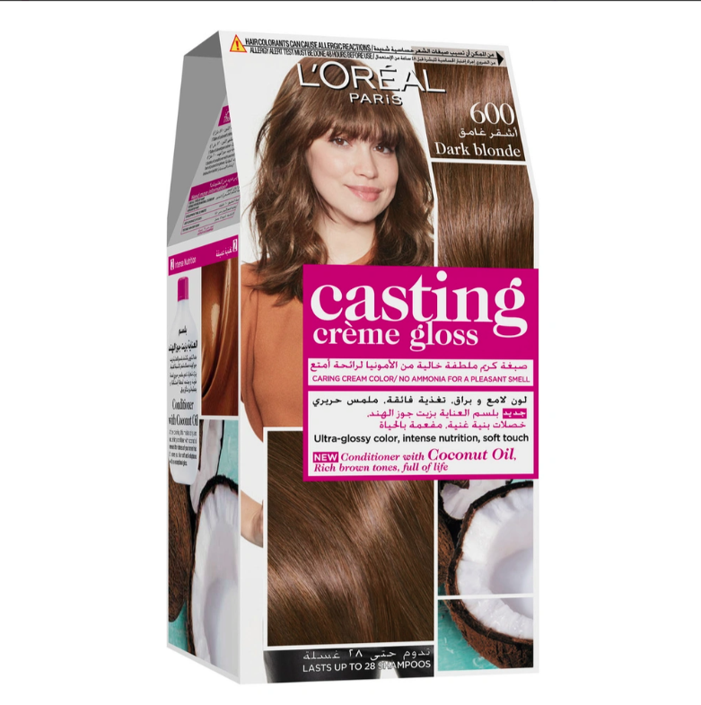  Loreal Casting Hair Dye Dark Blonde 600
