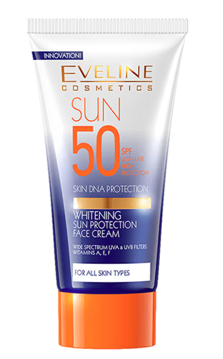 Eveline Whitening Sun Protection Face Cream - 50 ml