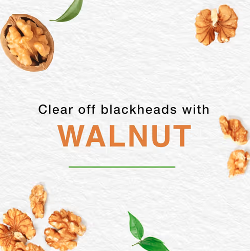 Himalaya Herbals Blackhead Clearing Walnut Face Wash - 150 ml