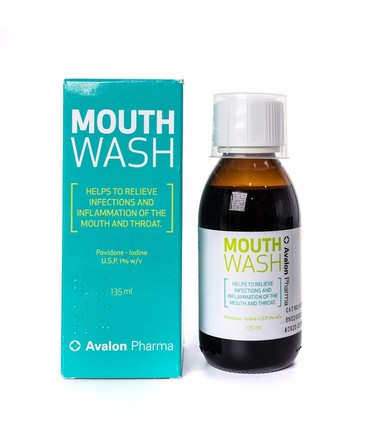 Avalon Pharma- Povidone Iodine Mouthwash - 135 Ml