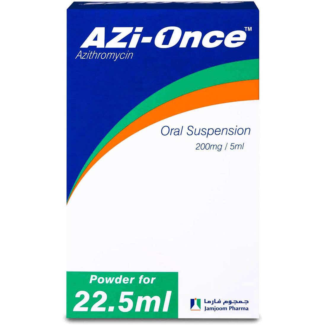 Azi-Once 200 mg Suspension 22.5 ml