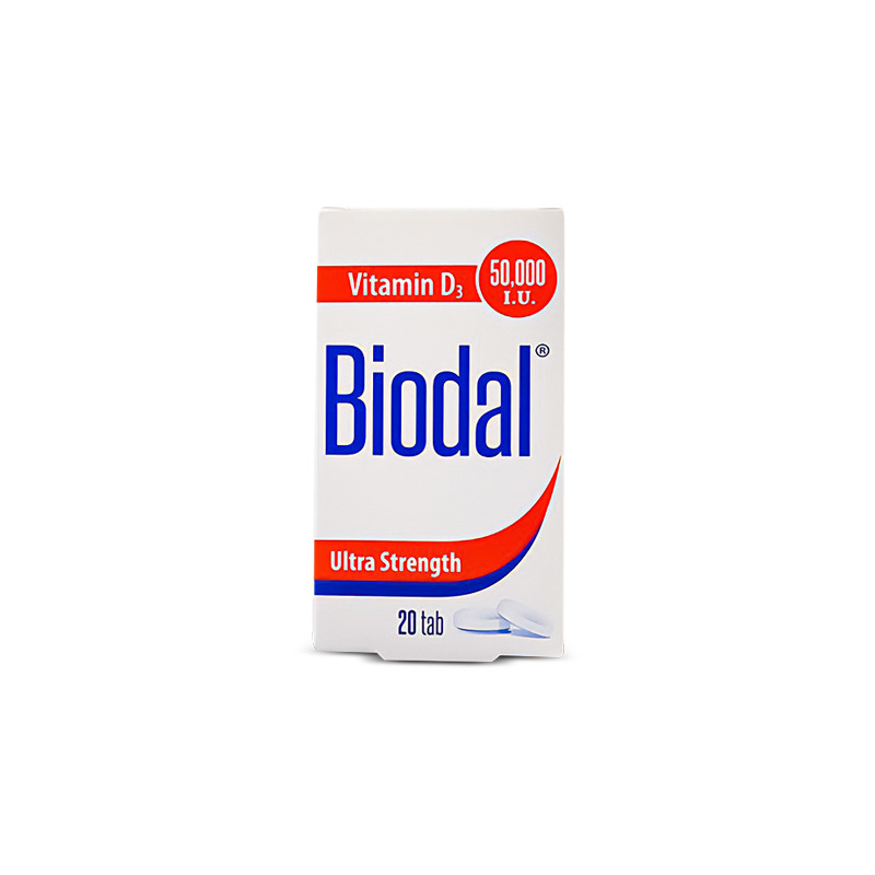  Biodal 50000 IU 20 Tablet