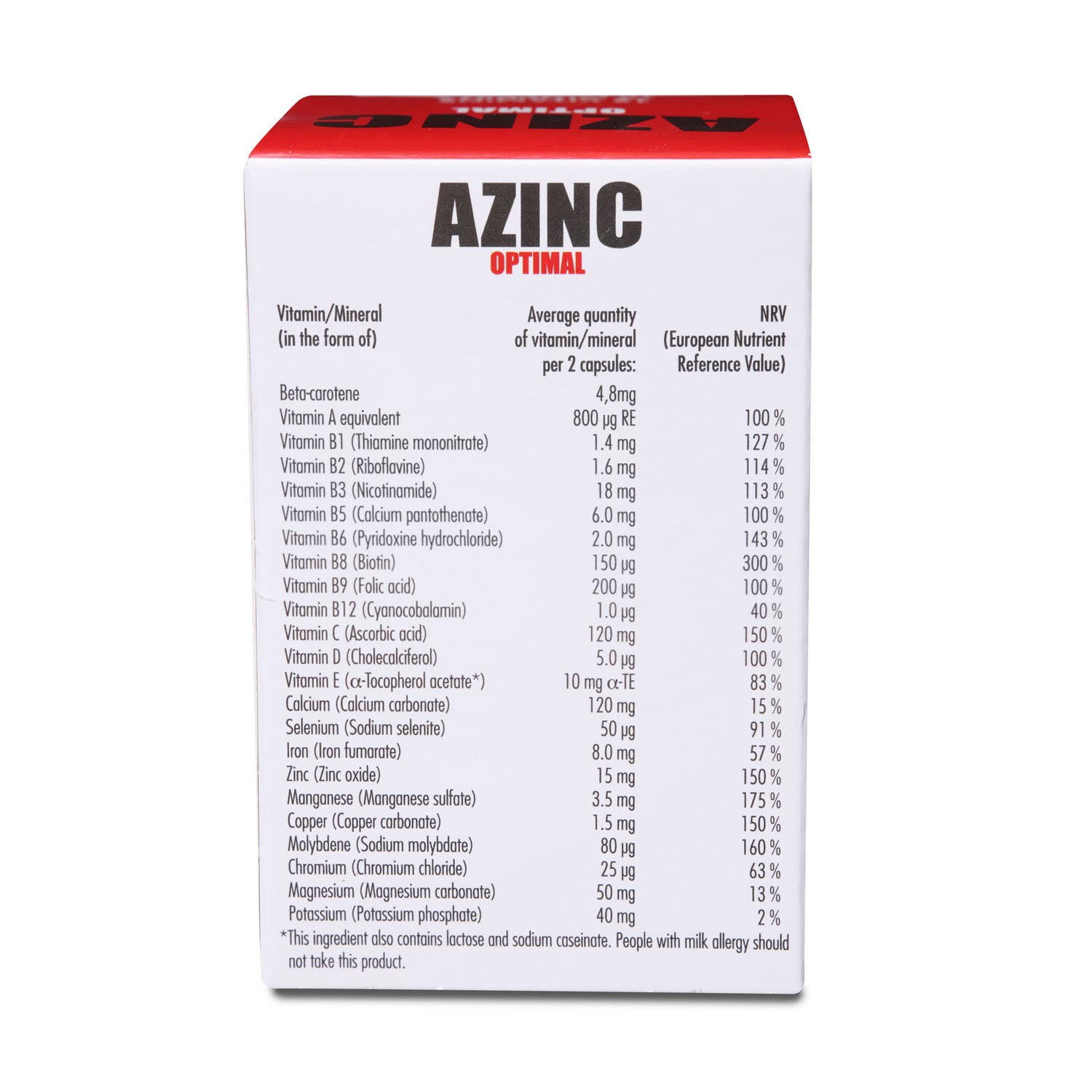 Arkopharma Azinc Vitamins + Minerals 60 Capsules