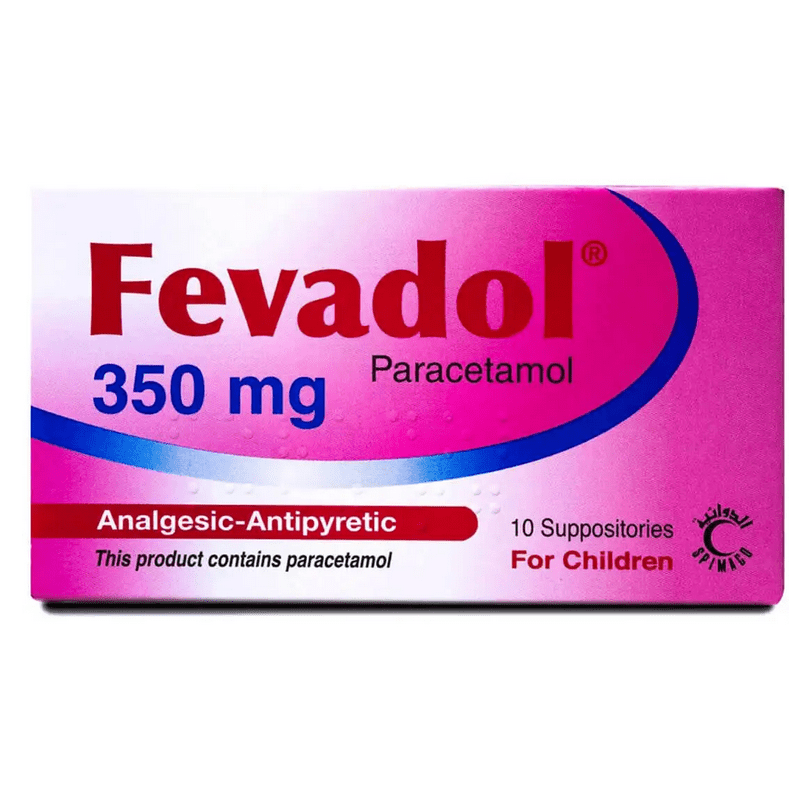 Fevadol 350 Mg 10 Suppository