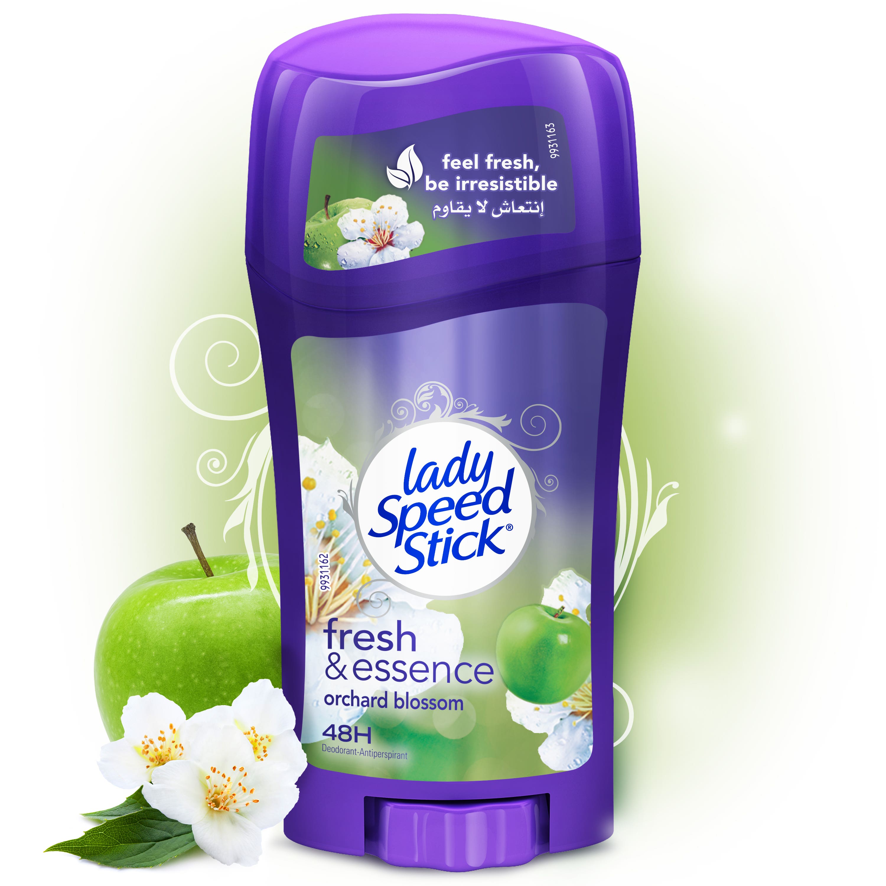 LADY SPEED STICK FRESH & ESSENCE ORCHARD BLOSSOM 65GM