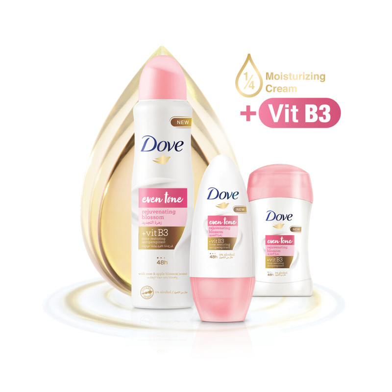 Dove Deodorant Stick Even Tone Rejuvenating Blossom For Women 40 Gm