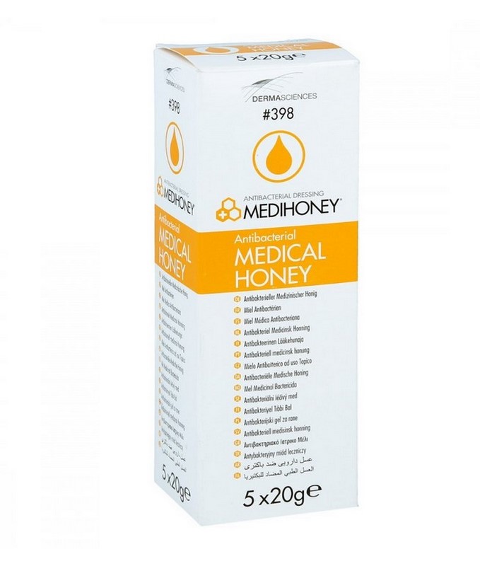 MEDIHONEY Medical Honey 5X20 Gram